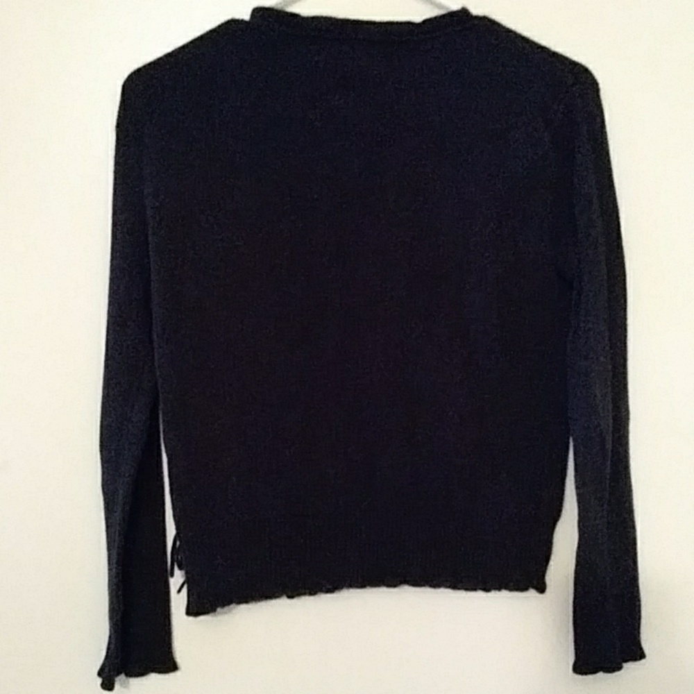 Polar Club Blk Sweater - Picture 4 of 4